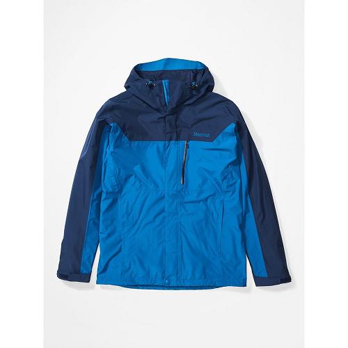 Marmot Rain Jacket Dark Blue NZ - Southridge Jackets Mens NZ4138709